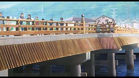 love chunibyo other delusions take on me uji bridge