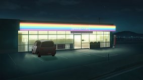 love chunibyo other delusions tamanoura familymart