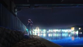 love chunibyo other delusions under seta river bridge