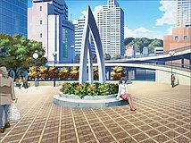 mashiroiro symphony love is pure white sannomiya station south plaza