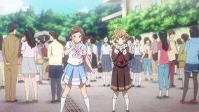 sound euphonium 2 shorts kyoto music hall outside