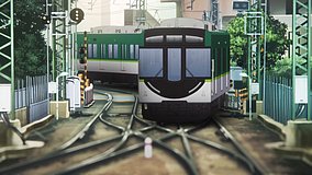 sound euphonium keihan uji station train arrival