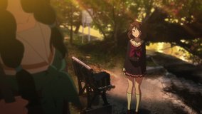 sound euphonium kumiko bench twilight