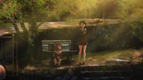 sound euphonium kumiko bench twilight