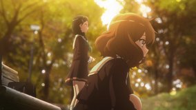 sound euphonium kumiko bench twilight