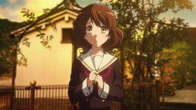 sound euphonium kumiko bench twilight