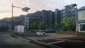 sound euphonium kyoto prefectural uji park intersection early morning