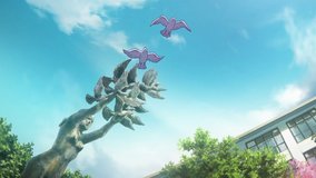 sound euphonium toudou dove statue morning