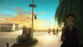 sound euphonium ujibashi nishizume bus stop