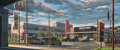 suzume smile mcdonalds suma