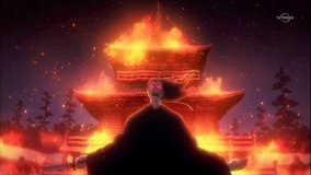 the ambition of oda nobuna amida hall temple hokke sojiin east pagoda