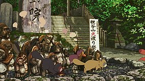 the eccentric family 2 tanuki valley temple