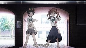 a certain scientific railgun being a photo shoot model under the hot sun isnt easy is it nishishinjuku bicycle storage shed