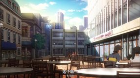 a certain scientific railgun s starbucks coffee kichijoji tokyu cafe