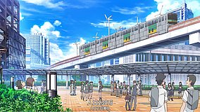 a certain scientific railgun s tachikawa station