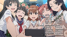 a certain scientific railgun t facing the wind sculpture