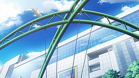 a certain scientific railgun tachikawa station north exit station exit