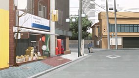 and yet the town moves shimomaruko station area