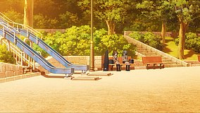 bang dream 2nd season edogawa park slide
