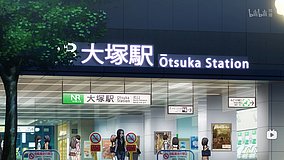 bang dream 2nd season otsuka station north entrance station entrance