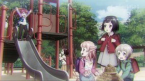 bang dream 2nd season tsurumaki minami park slide