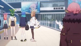 blue archive the animation akihabara udx front