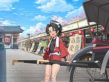 blue archive the animation nakamise street