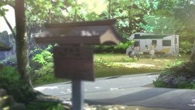 camping car parking lot