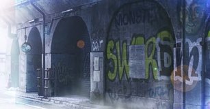 chaos child tokyu toyoko line underpass