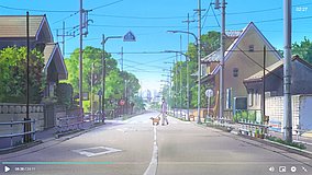 clannad house sidewalk