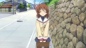 clannad tomoya nagisa school road