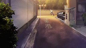 clannad tomoya outside