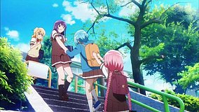 comic girls seiwa park stairs 2 steps