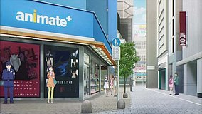 comic girls shinjuku animate store