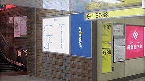 comic girls shinjuku sanchome station exit b7b8 station exit