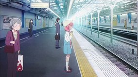 comic girls suidobashi station eastbound platform