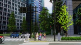 dark gathering heishomon zuka crosswalk