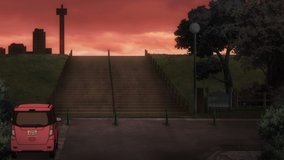 dark gathering iwabuchi water gate stairs