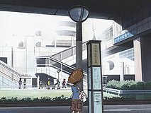 digimon adventure odaiba kaihin koen bus stop