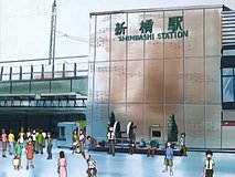 digimon adventure shimbashi station