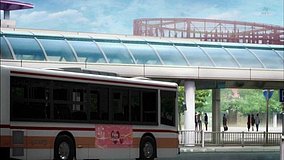 fate stay night unlimited blade works kaihimmakuhari station south exit 2 transit stop