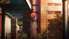 fate stay night unlimited blade works kaihin makuhari station north exit station entrance or exit