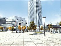 fate stay night unlimited blade works kaihin makuhari station south exit station exit