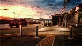 fate stay night unlimited blade works toji sanchome bus stop intersection