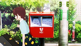 girls band cry brillia e square red mailbox