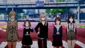 girls band cry kawasaki station east exit road