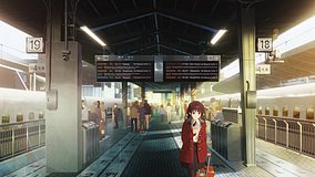 girls band cry tokyo station platform 18 platform