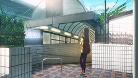 given haramachida underground passage south exit