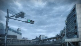 given machida station intersection