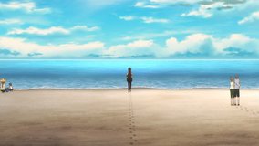 given yuigahama beach